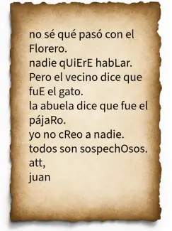 Prueba de Escape Room Casero : mensaje oculto